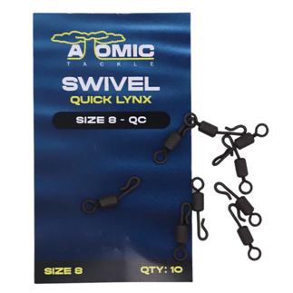 Atomic Tackle Quick Lynx Swivels – Size 8