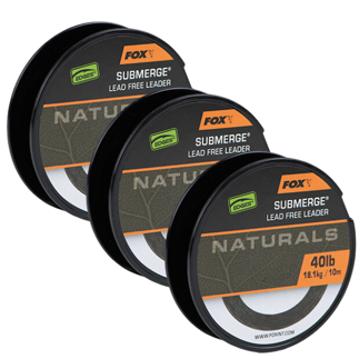 Fox Naturals Submerge Lead Free Leader - 10m
