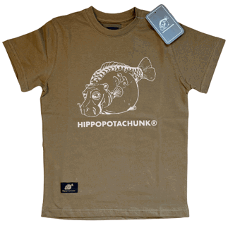 Hippopotachunk Children's T-Shirt – Green