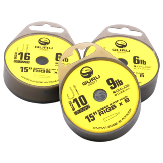 10 (0.22mm) Guru SMWG Speed Stop Rigs - 15"
