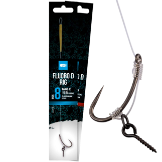 Nash Fluorocarbon D-Rigs - Barbless