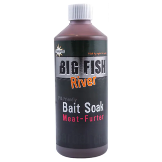 Dynamite Baits Big Fish River Bait Soak 500ml - Meat Furter