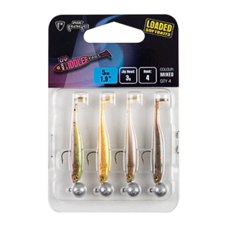 Fox Rage UV Micro Tiddler Fast Loaded Softbaits - Mixed Colour Pack