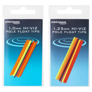 Drennan Hi-Viz Pole Float Tips