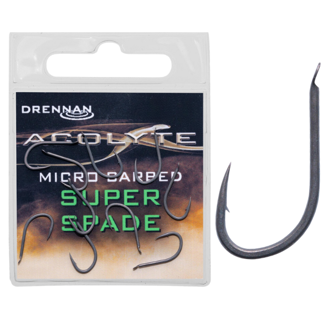 Drennan Acolyte Super Spade Hooks – Micro-Barbed