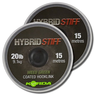 Gravel Brown Korda Hybrid Stiff Coated Hooklink - 20lb 15m