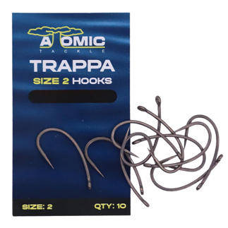 Atomic Tackle Trappa Hooks - Barbless