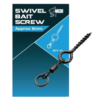 Nash Swivel Bait Screws - 8mm
