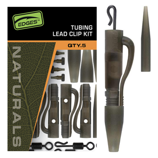 Fox Edges Naturals Tubing Leadclip Kits
