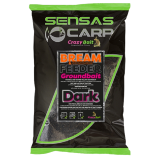 Sensas Bream & Skimmer Feeder Dark Groundbait - 2kg