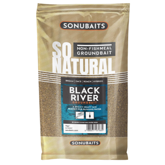 Sonu So Natural Black River Groundbait - 1kg