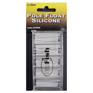 Nufish Pole Float Silicone Tubes Boxed