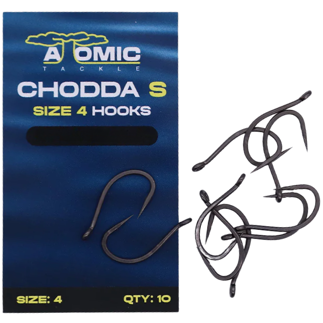Atomic Tackle Chodda-S Hooks - Barbless