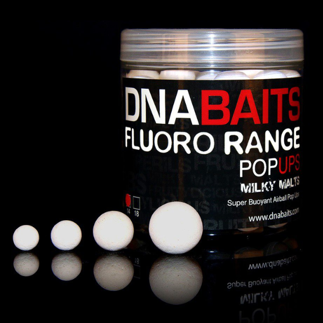 10mm DNA Fluoro Pop-Ups - Milky Malts