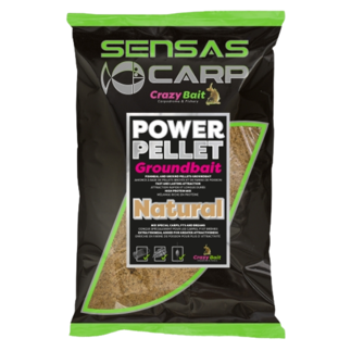 Sensas Carp Power Pellet Groundbait Natural - 2kg