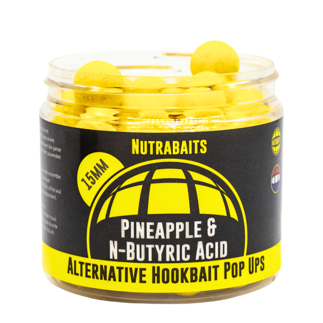 12mm Nutrabaits Pineapple & N-Butyric Alternative Hookbaits Pop-Ups