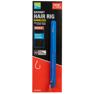 Preston MCM-B Bayonet Hair Rigs - 4"/10cm