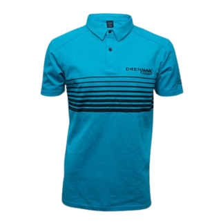 Drennan Aqua Lines Polo Shirt - M