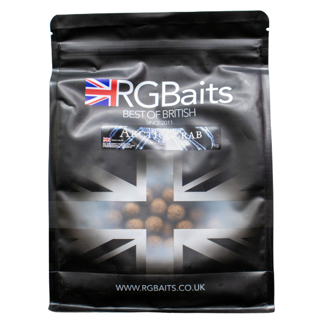 12mm - 1kg RG Baits Stabilised Boilies - Arctic Crab