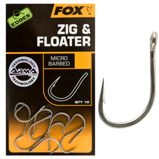 Fox Edges Hooks - Zig & Floater - Micro-Barbed