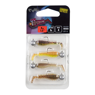 Fox Rage UV Micro Spikey Fry Loaded Softbaits - Mixed Colour Pack