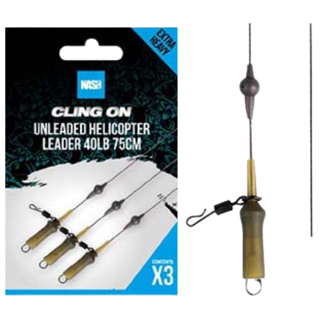Nash Ready-Tied Unleaded Helicopter Leader - 75cm