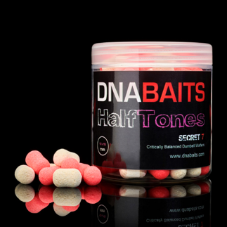 Large - 14x18mm DNA Baits Half Tones Dumbell Wafters - Secret 7