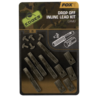 Fox Edges Camo Drop Off Inline Lead Kit
