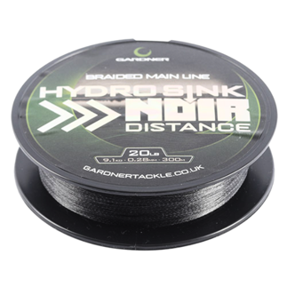 Gardner Hydro-Sink Noir Distance Braided Main Line - 20lb