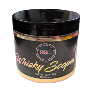Capital Angling Exclusive - RG Baits Whisky Scopex Wafters - 10x15mm - Pastel