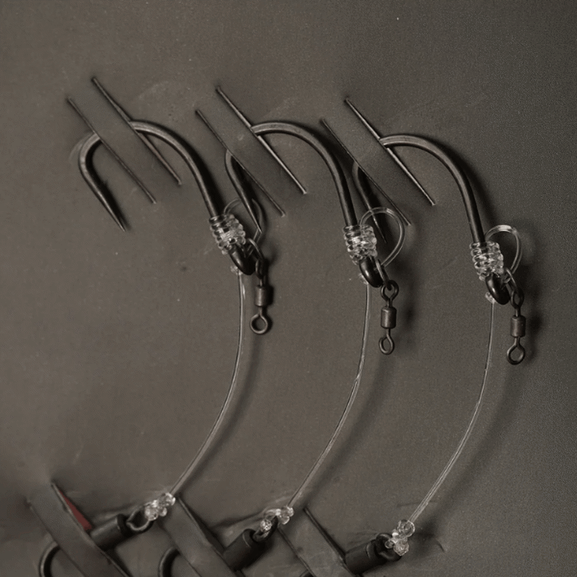 Short Rod Rigs OMC Meta Terminal Tackle Rigs - Chods Away - SHORT - Micro-Barbed ...