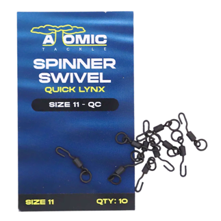 Atomic Tackle Quick Lynx Spinner Ring Swivels