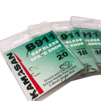 Kamasan B911 Spade End Hooks - Barbless