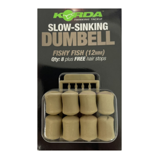 Korda Slow Sinking Dumbell - Fishy Fish 12mm