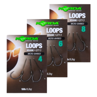 Korda Loop Krank Rigs - 18lb - Barbed