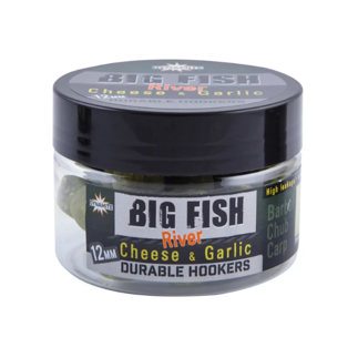 Dynamite Baits Big Fish River Durable Hookers - Cheese & Garlic - 12mm