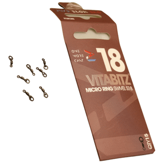 OMC Vitabitz Micro Ring Swivels - Size 18