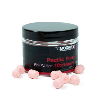 10x14mm CC Moore Pacific Tuna Dumbell Wafters - Pink