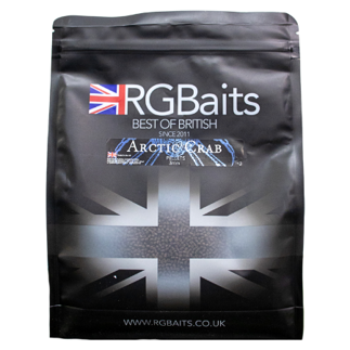 14mm - 1kg RG Baits Pellets - The Formula + Arctic Crab