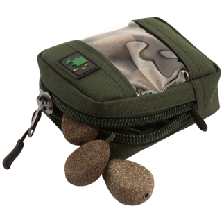 Thinking Anglers Clear Front Zip Pouch - Olive