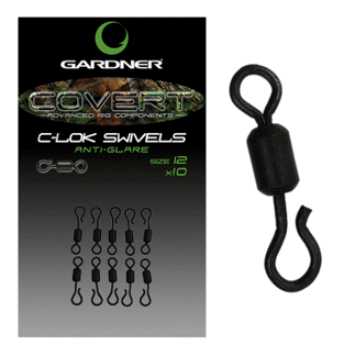 Gardner Covert C-Lok Anti-Glare Swivels - Size 12