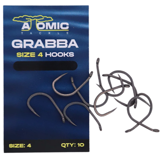 Atomic Tackle Grabba Hooks - Barbless