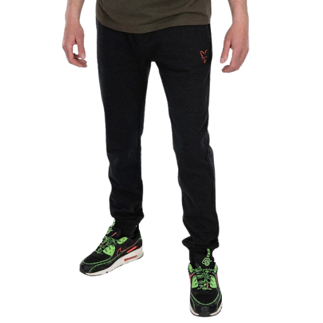 Fox Collection Lightweight Joggers - Black & Orange