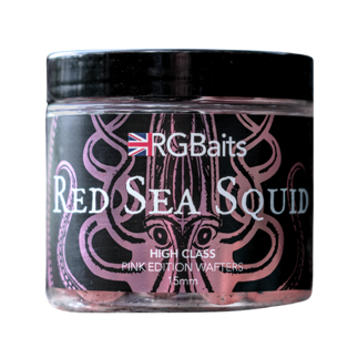 RG Baits 'High Class' Pink Edition Wafters - 15mm + Booster - Red Sea Squid