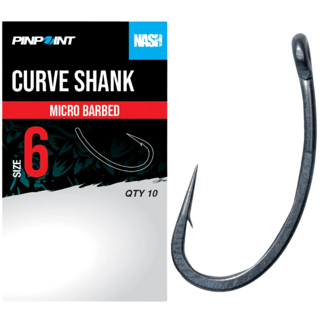 Nash Curve Shank Hooks - Barbed