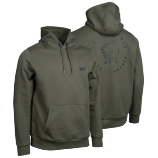 Nash Make It Happen Carp Logo Hoodie - Green
