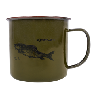 Korum Classic Barbel Enamel Mug