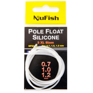 Nufish Pole Float Silicone 3 Sizes 0.7/1.0/1.2mm
