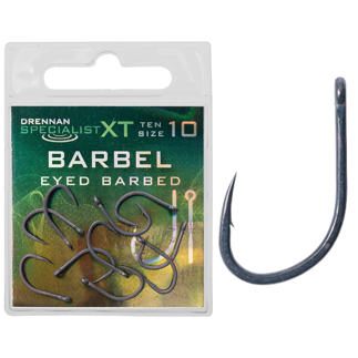 Drennan Specialist XT Barbel Eyed Hooks - Barbed