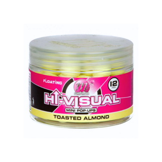 15mm (round) Mainline Hi-Visual Mini Pop-Ups - Washed Out Yellow Toasted Almond V1